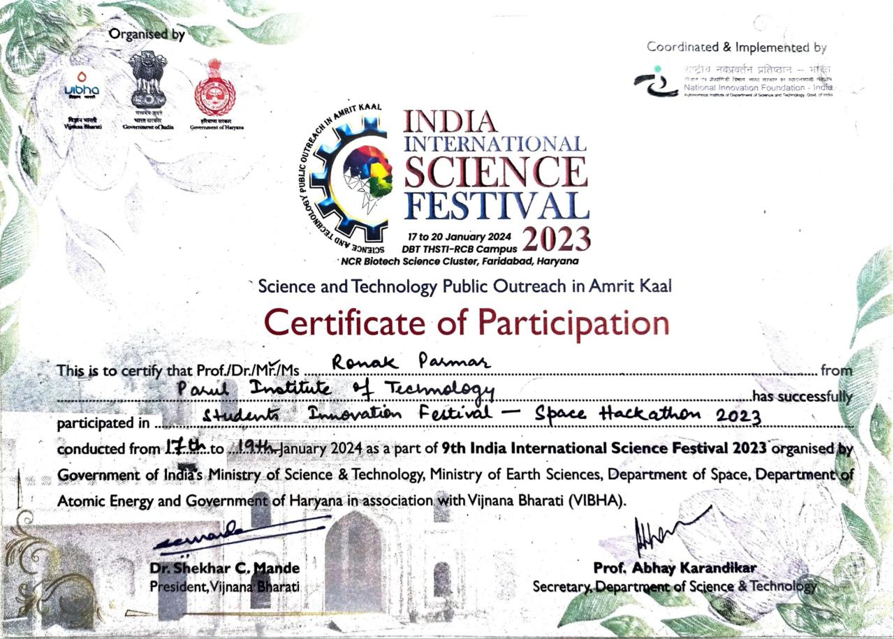 Certificate 3